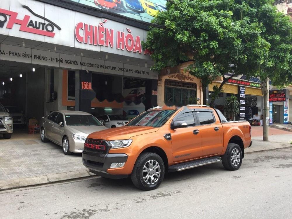 Ford Ranger Wildtrak 3.2L 4x4 AT 2016 - Cần bán Ford Ranger Wildtrak 3.2 sản xuất năm 2016, xe nhập, giá 810tr