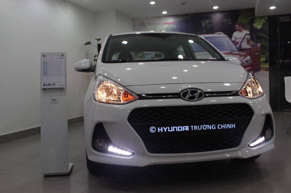 Hyundai Grand i10 1.2 Base 2018 - Bán Hyundai Grand i10 1.2 Base 2018, hỗ trợ quý khách hàng có xe với giá tốt nhất - LH: 0939.617.271