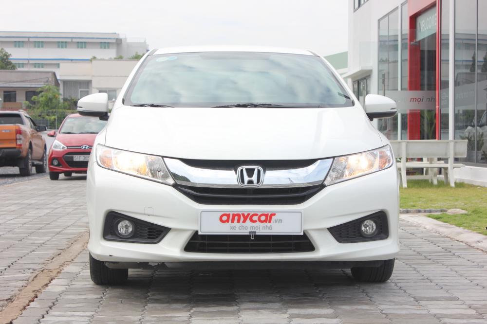 Honda City 1.5CVT 2016 - Bán ô tô Honda City 1.5 bản CVT sản xuất 2016, màu trắng, giá siêu tốt