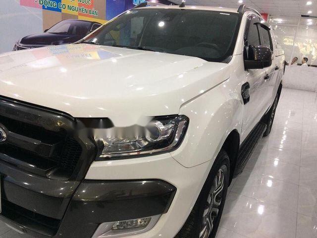 Ford Ranger  Wildtrark  2015 - Cần bán gấp Ford Ranger Wildtrark đời 2015, màu trắng  