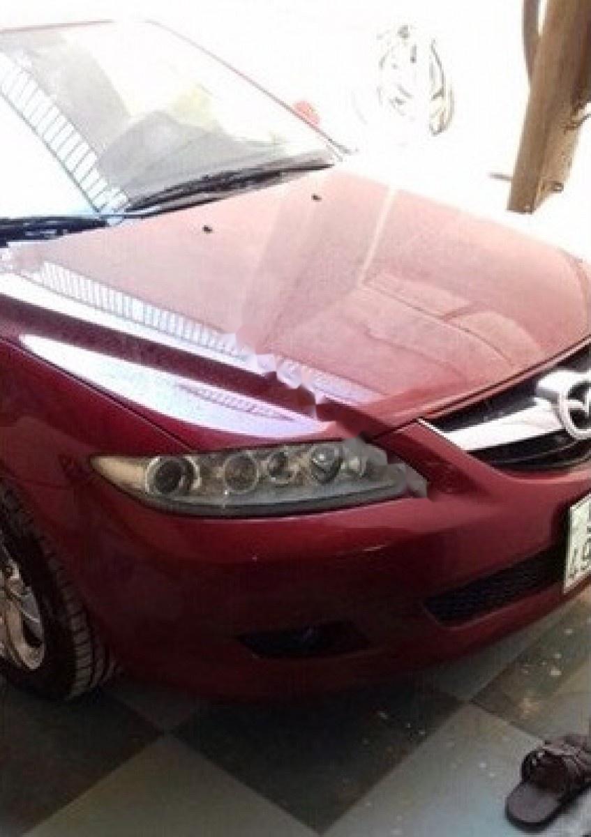 Mazda 6 2004 - Cần bán gấp Mazda 6 đời 2004, màu đỏ