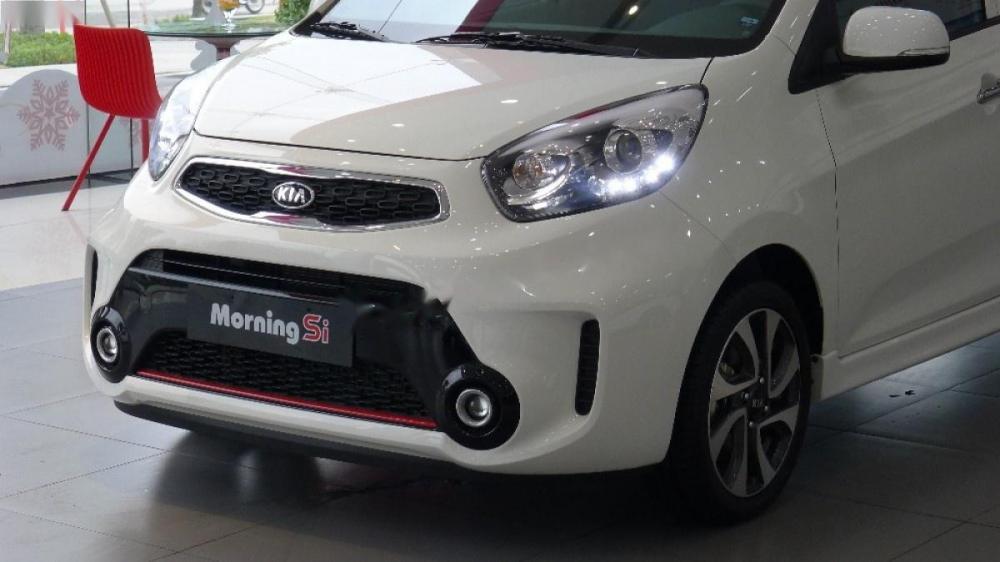 Kia Morning 2018 - Cần bán Kia Morning 2018, màu trắng giá cạnh tranh