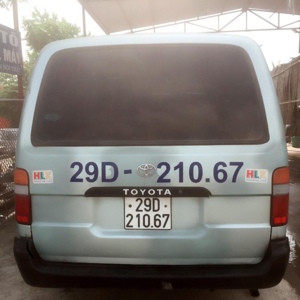 Toyota Hiace 2002 - Cần bán xe Toyota Hiace 2002, màu xanh