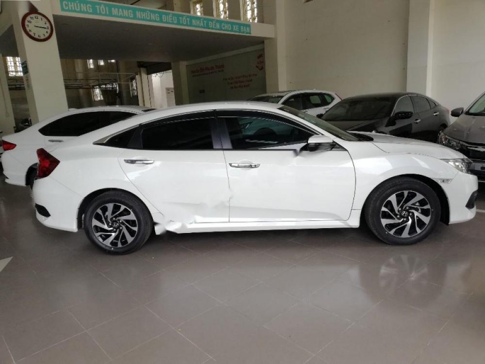 Honda Civic 1.8 E 2018 - Bán xe Honda Civic 1.8 E sản xuất năm 2018, màu trắng, nhập khẩu nguyên chiếc, 763tr