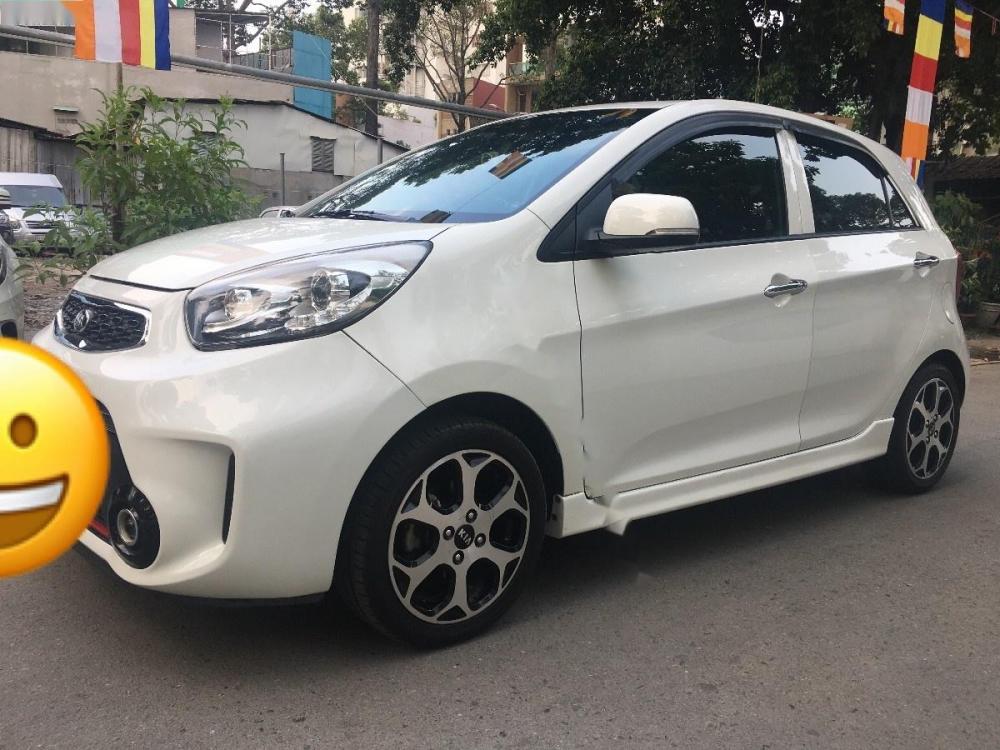 Kia Morning Si AT 2015 - Bán Kia Morning Si năm 2015, màu trắng, giá tốt