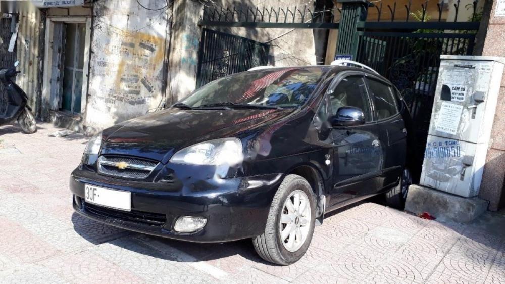 Chevrolet Vivant CDX AT 2008 - Bán Chevrolet Vivant CDX AT đời 2008, màu đen 