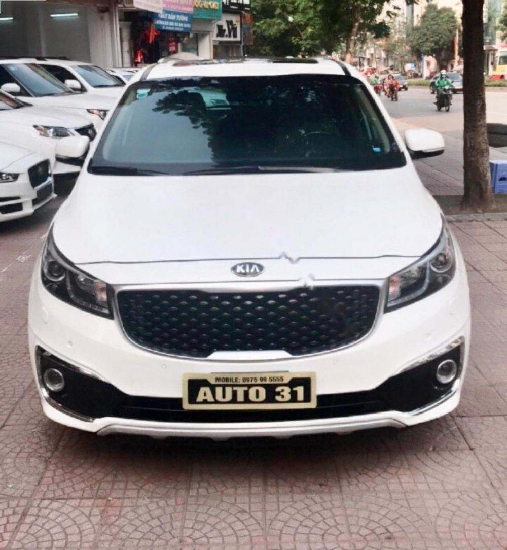 Kia Sedona 3.3L GATH 2016 - Bán xe Kia Sedona 3.3L GATH năm 2016, màu trắng