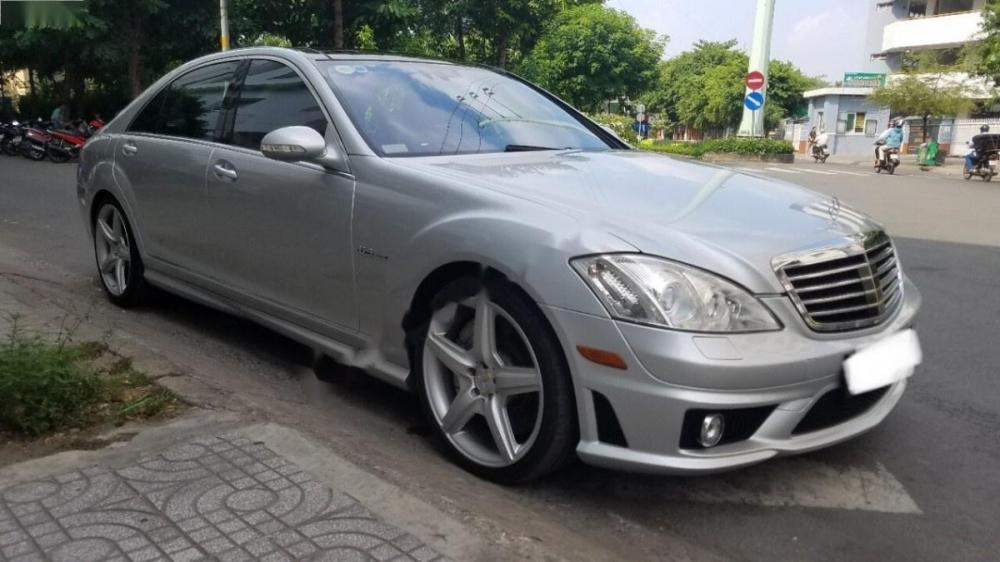 Mercedes-Benz S class S 63 AMG 2008 - Bán Mercedes S 63 AMG 2008, màu bạc, nhập khẩu