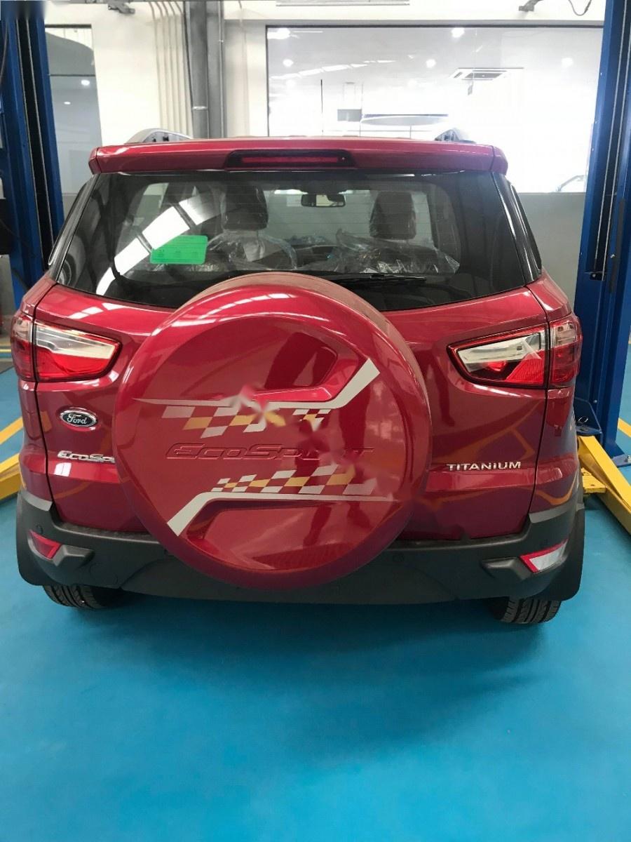 Ford EcoSport Titanium 1.5L AT 2017 - Bán ô tô Ford EcoSport Titanium 1.5L AT sản xuất năm 2017, màu đỏ giá cạnh tranh