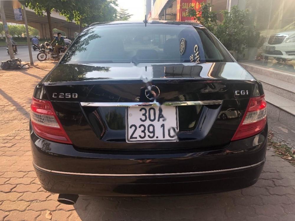 Mercedes-Benz C class C250 CGI 2009 - Bán xe Mercedes C250 CGI sản xuất 2009, màu đen