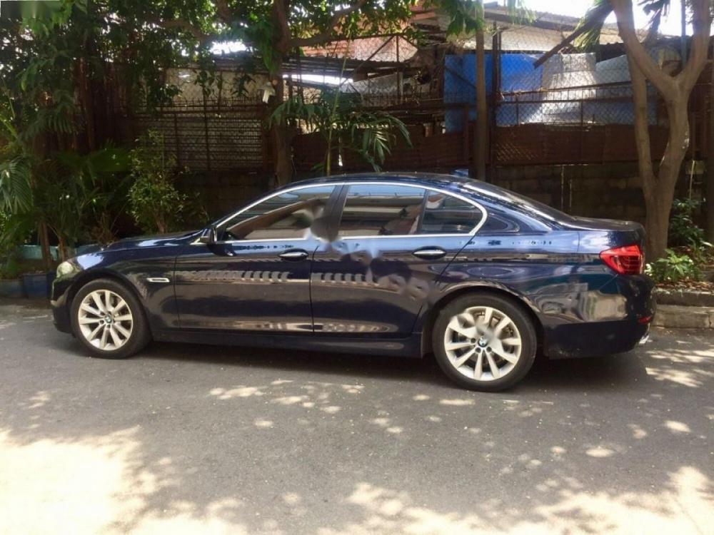 BMW 5 Series 2016 - Bán BMW 5 Series đời 2016, màu xanh lam, nhập khẩu nguyên chiếc