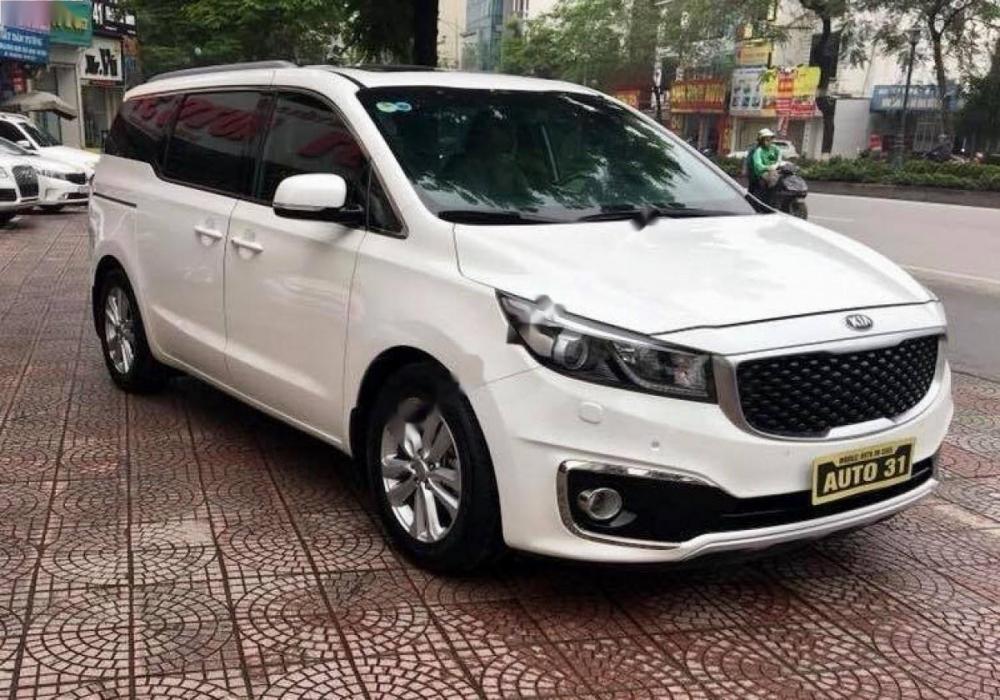 Kia Sedona 3.3L GATH 2016 - Bán xe Kia Sedona 3.3L GATH năm 2016, màu trắng