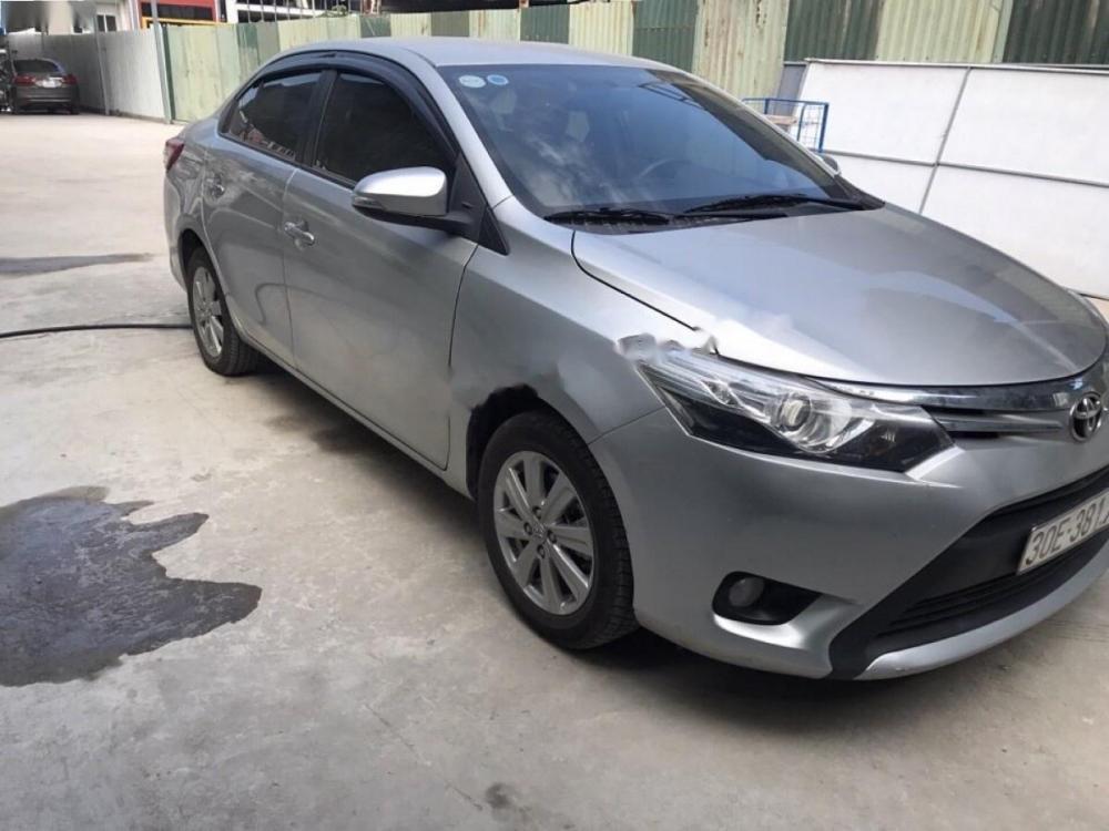 Toyota Vios 1.5G 2016 - Bán xe Toyota Vios 1.5G đời 2016, màu bạc, giá 542tr