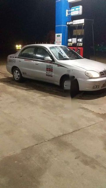 Daewoo Lanos 2002 - Bán xe Daewoo Lanos năm 2002, màu bạc