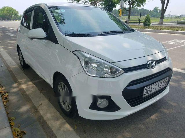 Hyundai Grand i10 2014 - Cần bán Hyundai Grand i10 đời 2014, màu trắng, nhập khẩu