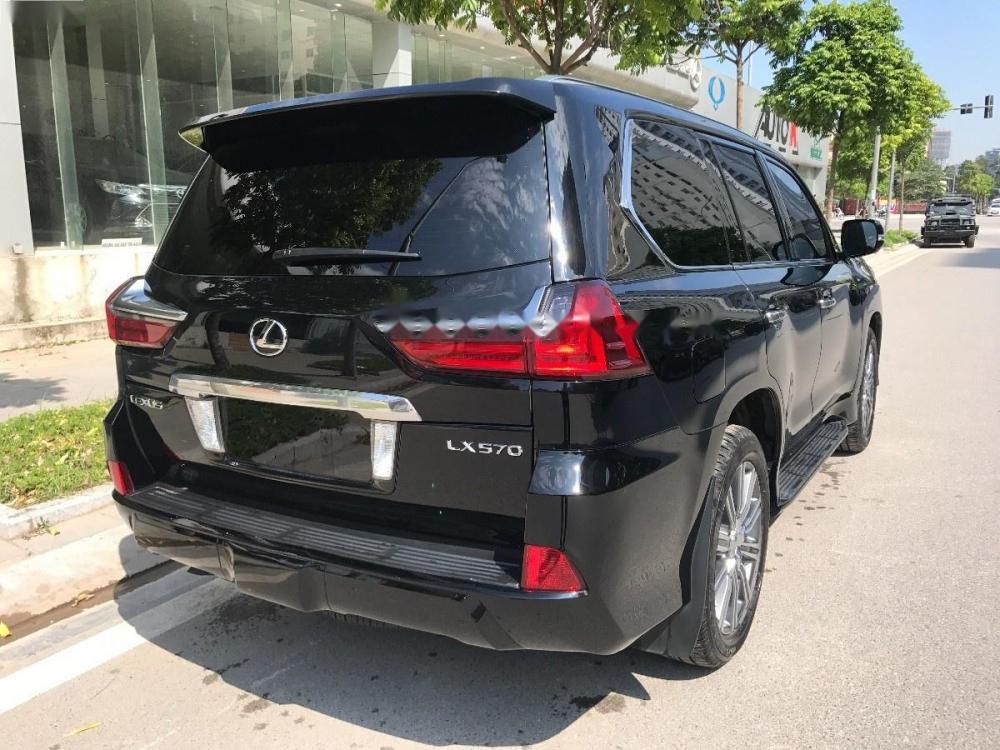 Lexus LX 570 2016 - Cần bán xe Lexus LX 570 2016, màu đen, nhập khẩu nguyên chiếc