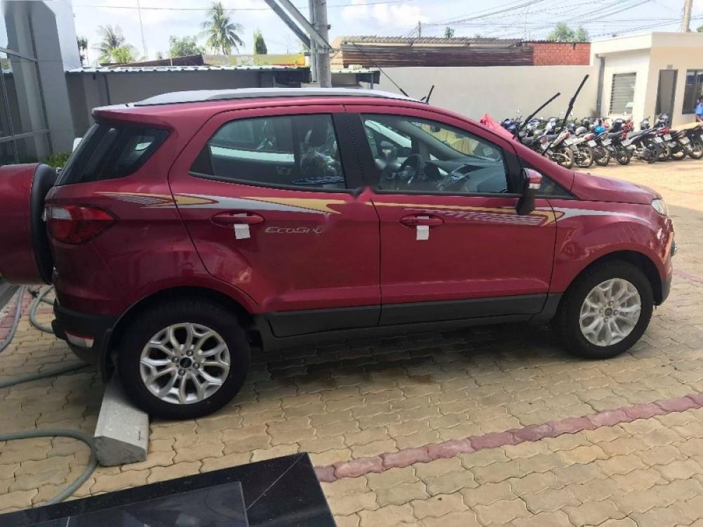 Ford EcoSport Titanium 1.5L AT 2017 - Bán ô tô Ford EcoSport Titanium 1.5L AT sản xuất năm 2017, màu đỏ giá cạnh tranh