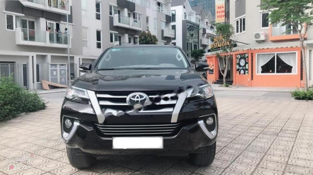 Toyota Fortuner 2.4G 4x2 MT 2017 - Bán ô tô Toyota Fortuner 2.4G 4x2 MT năm sản xuất 2017, màu đen, nhập khẩu  