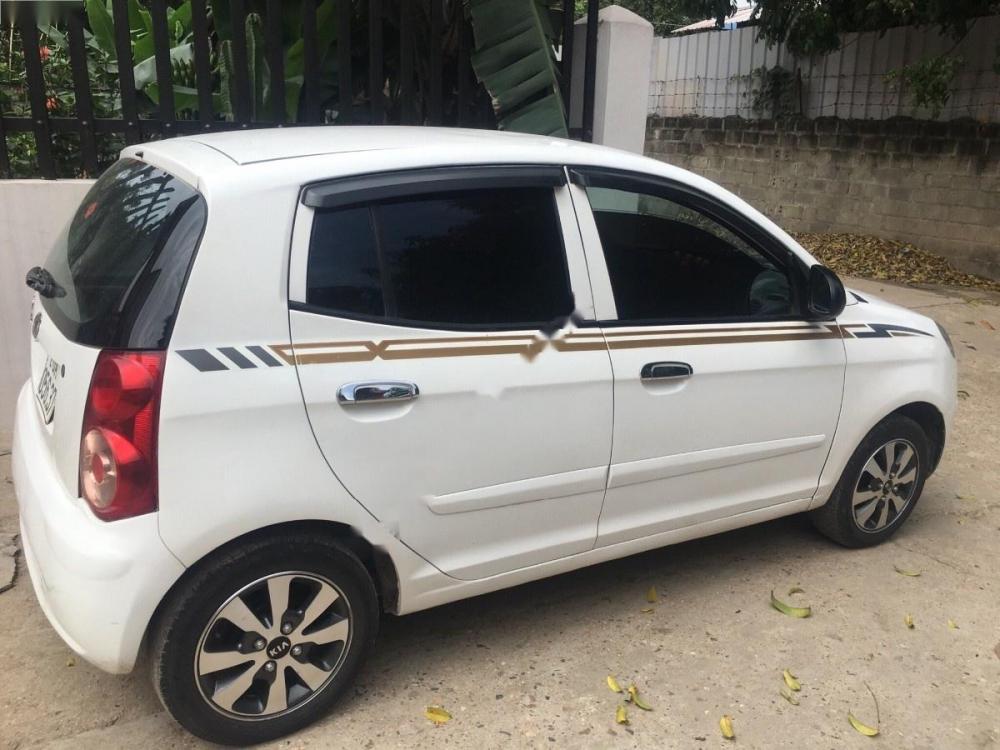 Kia Morning LX 1.1 MT 2010 - Bán Kia Morning LX 1.1 MT đời 2010, màu trắng, giá tốt