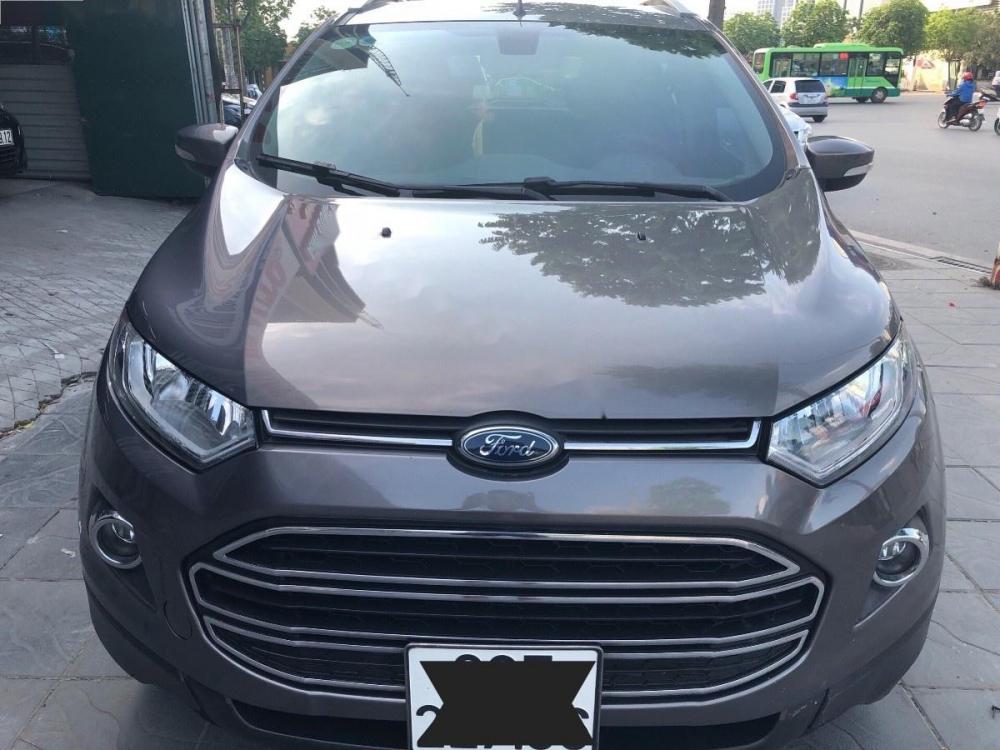 Ford EcoSport Titanium 1.5L AT 2016 - Bán ô tô Ford EcoSport Titanium 1.5L AT sản xuất năm 2016, màu xám như mới