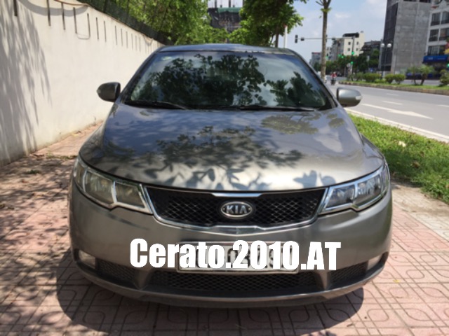 Kia Cerato 2010 - Bán Kia Cerato nhập Hàn Quốc, số tự động, màu ghi xám, Sx cuối 2010, BS HN