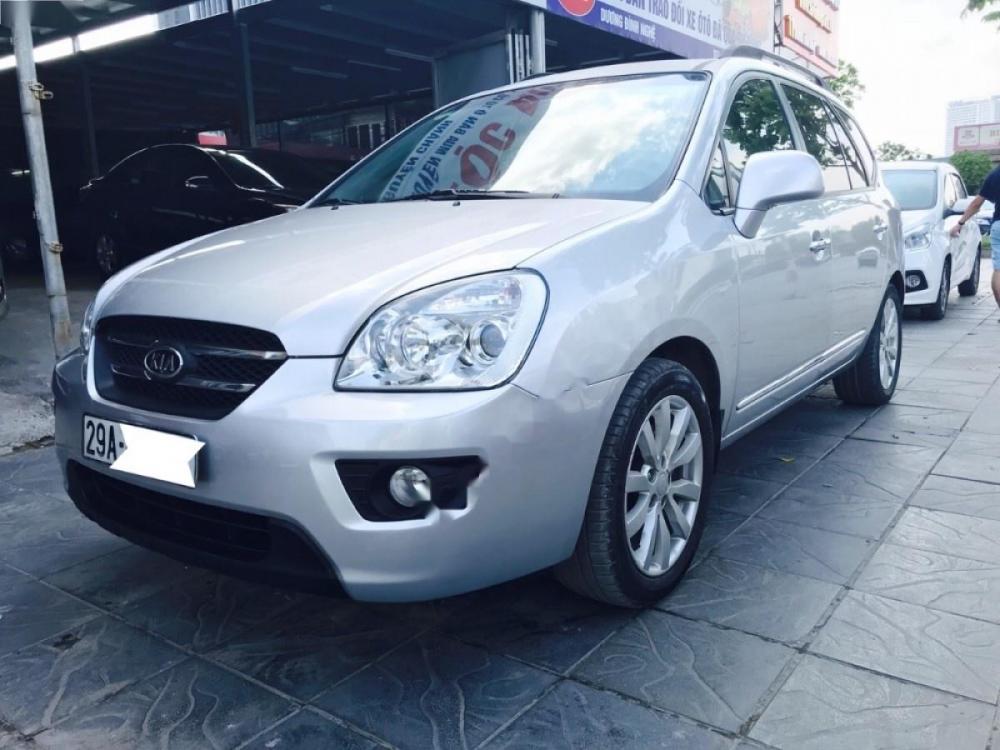 Kia Carens 2010 - Cần bán lại xe Kia Carens 2010, màu bạc số tự động