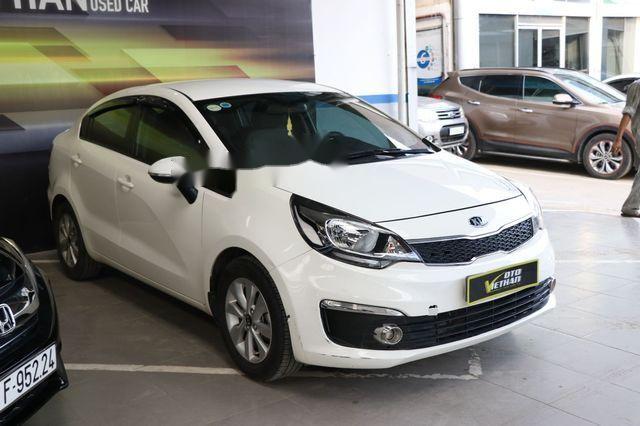 Kia Rio   1.4 AT 2016 - Cần bán gấp Kia Rio 1.4 AT đời 2016, màu trắng, giá 496tr