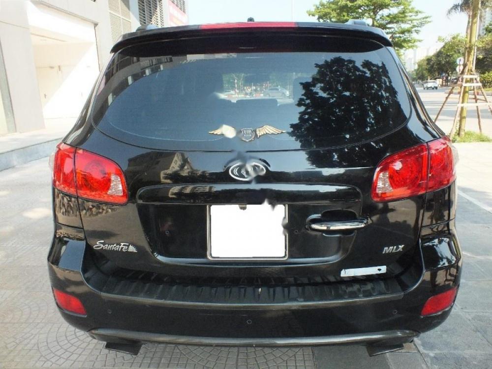 Hyundai Santa Fe MLX 2.2L 2008 - Bán Hyundai Santa Fe MLX 2.2L 2008, màu đen, nhập khẩu nguyên chiếc