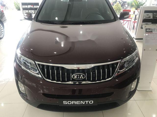 Kia Sorento 2018 - Bán xe Kia Sorento 2018 đỏ mận, xe giao ngay