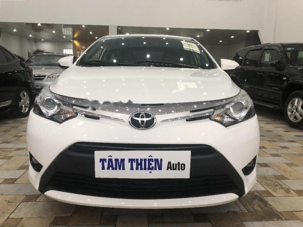 Toyota Vios 2015 - Bán Toyota Vios sản xuất năm 2015, màu trắng