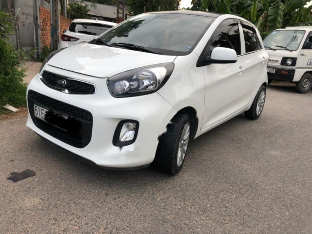 Kia Morning EX 2015 - Bán Kia Morning 1.25 MT năm sản xuất 2015, màu trắng, giá tốt