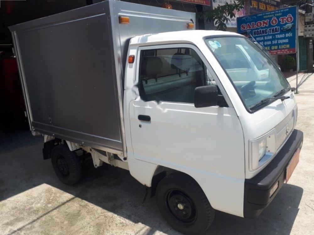 Suzuki Super Carry Truck 1.0 MT 2015 - Cần bán Suzuki Super Carry Truck 1.0 MT năm sản xuất 2015, màu trắng