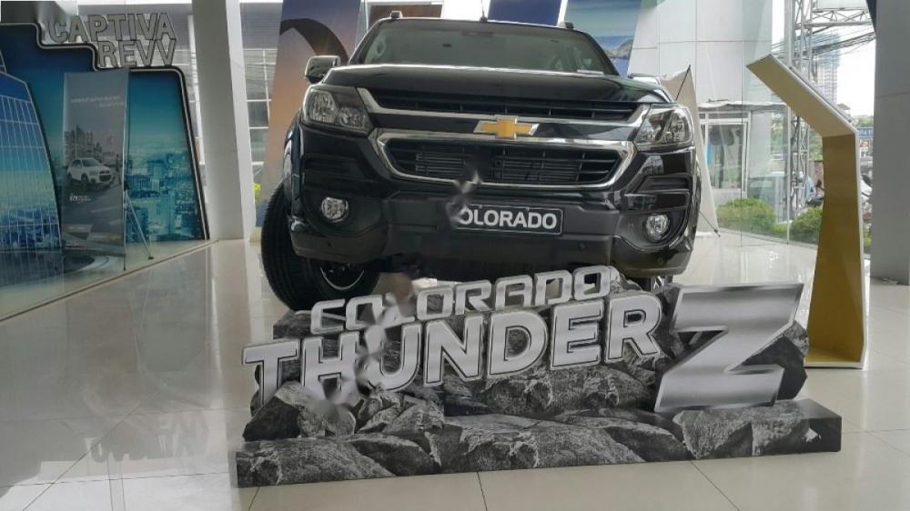 Chevrolet Colorado High Country 2.8L 4x4 AT 2018 - Cần bán xe Chevrolet Colorado High Country 2.8L 4x4 AT năm 2018, màu đen, nhập khẩu, giá 789tr