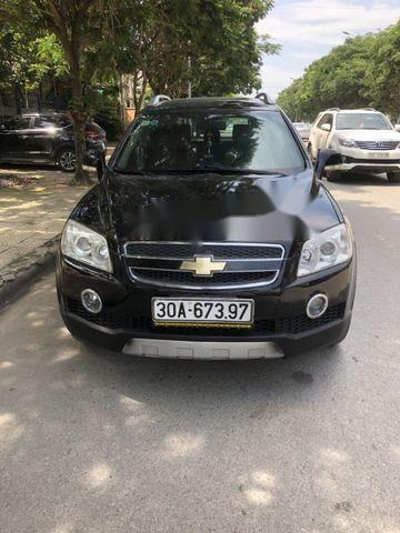 Chevrolet Captiva 2008 - Bán Chevrolet Captiva sản xuất năm 2008, màu đen, giá chỉ 238 triệu