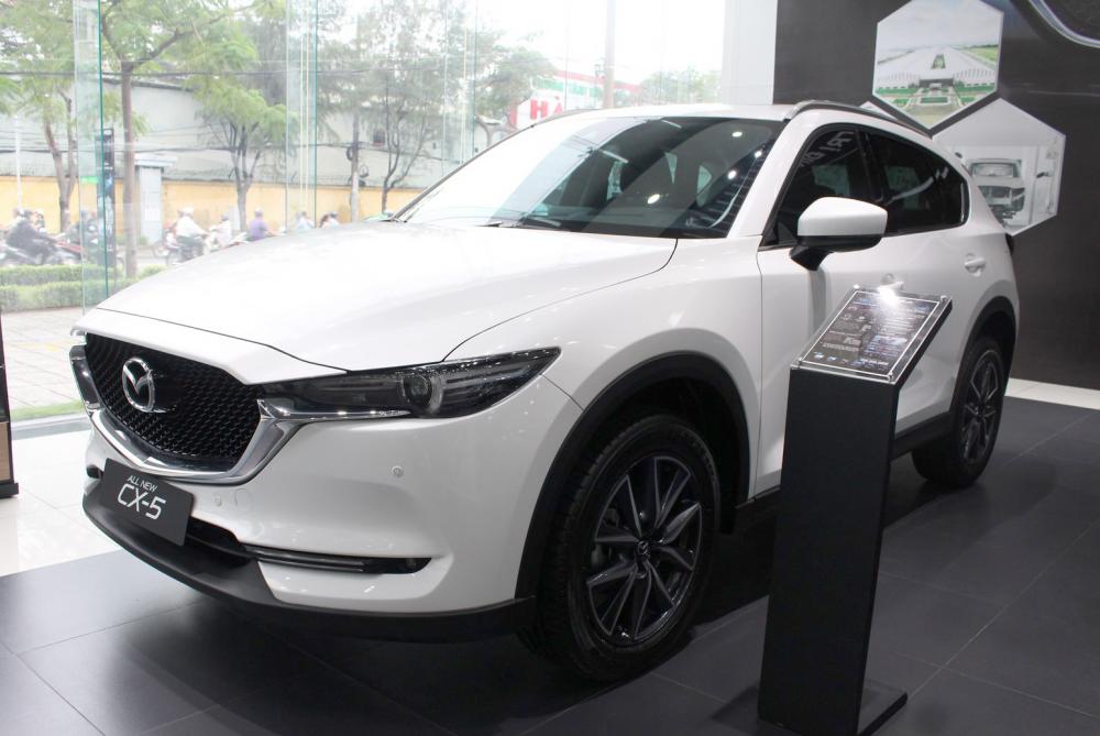 Mazda CX 5 2018 - Bán Mazda CX 5 2.5AT 2WD đời 2018, màu trắng, giá chỉ 999 triệu