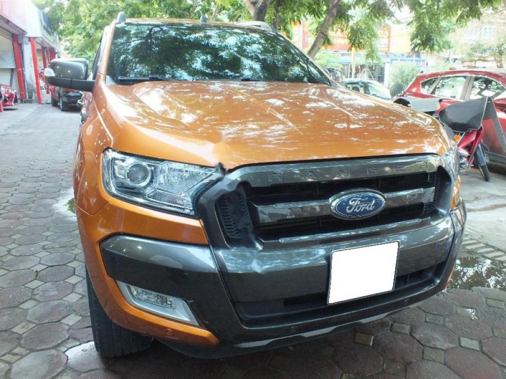 Ford Ranger Wildtrak 3.2L 4x4 AT 2016 - Cần bán xe Ford Ranger Wildtrak 3.2L 4x4 AT sản xuất năm 2016, xe nhập