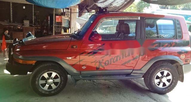 Ssangyong Korando   2002 - Bán Ssangyong Korando năm 2002, màu đỏ