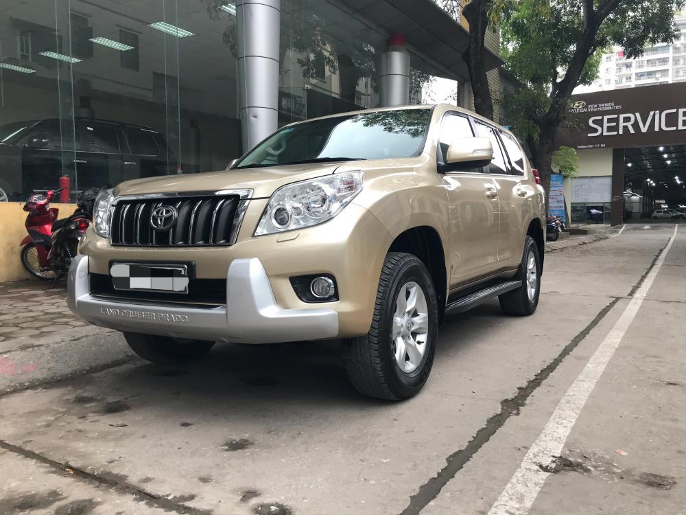 Toyota Prado 2009 - Cần bán xe Toyota Prado sản xuất năm 2009, màu vàng, nhập khẩu