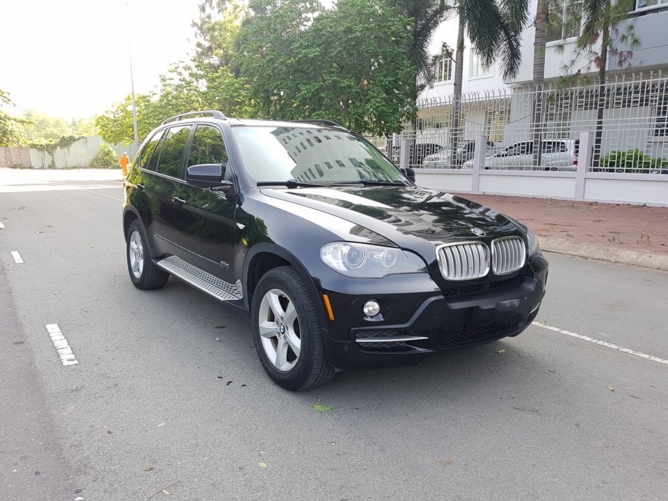 BMW X5 3.0 2007 - Cần bán BMW X5 3.0 sản xuất 2007, màu đen, nhập khẩu, giá tốt