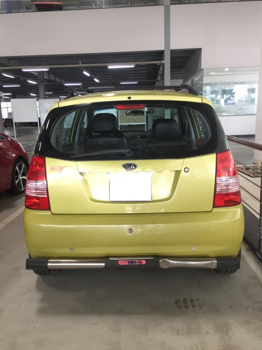 Kia Picanto 1.1 AT 2007 - Bán ô tô Kia Picanto 1.1 AT đời 2007, màu vàng, nhập khẩu nguyên chiếc chính chủ, 250tr