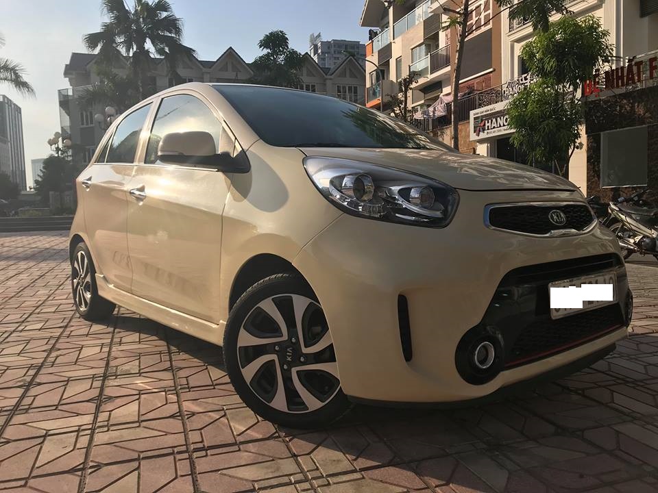 Kia Morning Si 1.25MT 2016 - Bán xe Kia Morning Si 2016 màu vàng kem cực đẹp