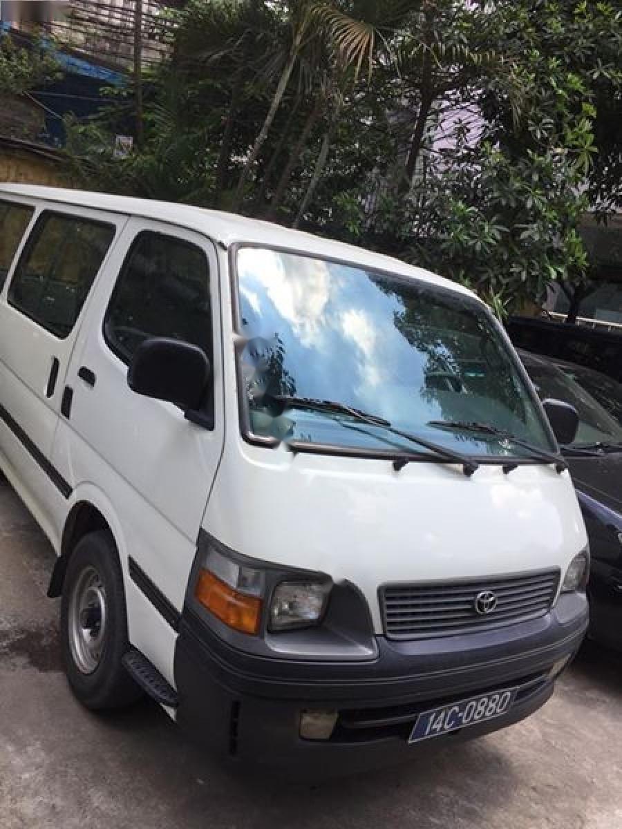 Toyota Hiace 2.0 1999 - Bán Toyota Hiace 2.0 năm sản xuất 1999, màu trắng, giá chỉ 48 triệu