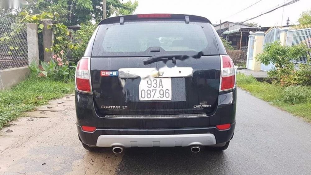 Chevrolet Captiva LT 2.4 MT 2008 - Bán Chevrolet Captiva LT đời 2008, màu đen giá cạnh tranh