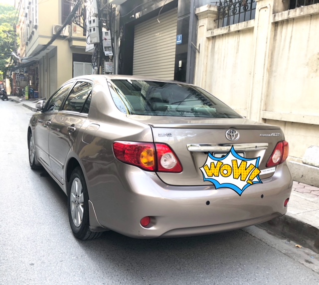 Toyota Corolla altis 2009 - Bán xe Toyota Corolla altis đời 2009, màu xám