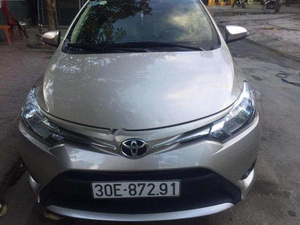 Toyota Vios 1.5E CVT 2017 - Cần bán lại xe Toyota Vios 1.5E CVT sản xuất 2017 chính chủ, 535 triệu