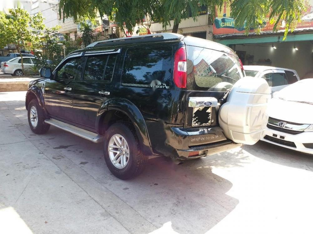 Ford Everest 2.5L 4x2 MT 2009 - Cần bán lại xe Ford Everest 2.5L 4x2 MT sản xuất 2009, màu đen số sàn