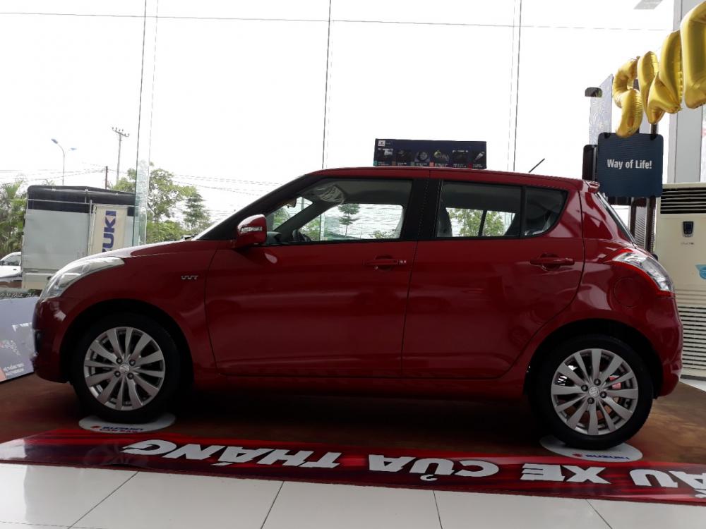 Suzuki Swift 1.4AT 2017 - Bán gấp xe Suzuki Swift đỏ, tặng ngay 110 triệu tiền mặt