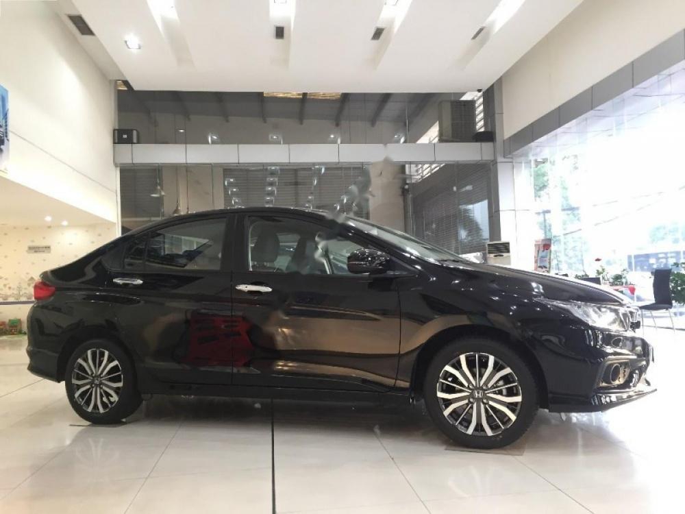 Honda City 1.5TOP 2018 - Bán ô tô Honda City 1.5 sản xuất 2018, màu đen, giá chỉ 599 triệu