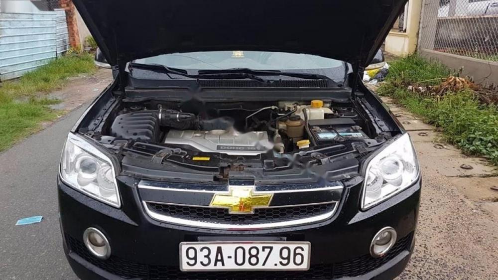 Chevrolet Captiva LT 2.4 MT 2008 - Bán Chevrolet Captiva LT đời 2008, màu đen giá cạnh tranh