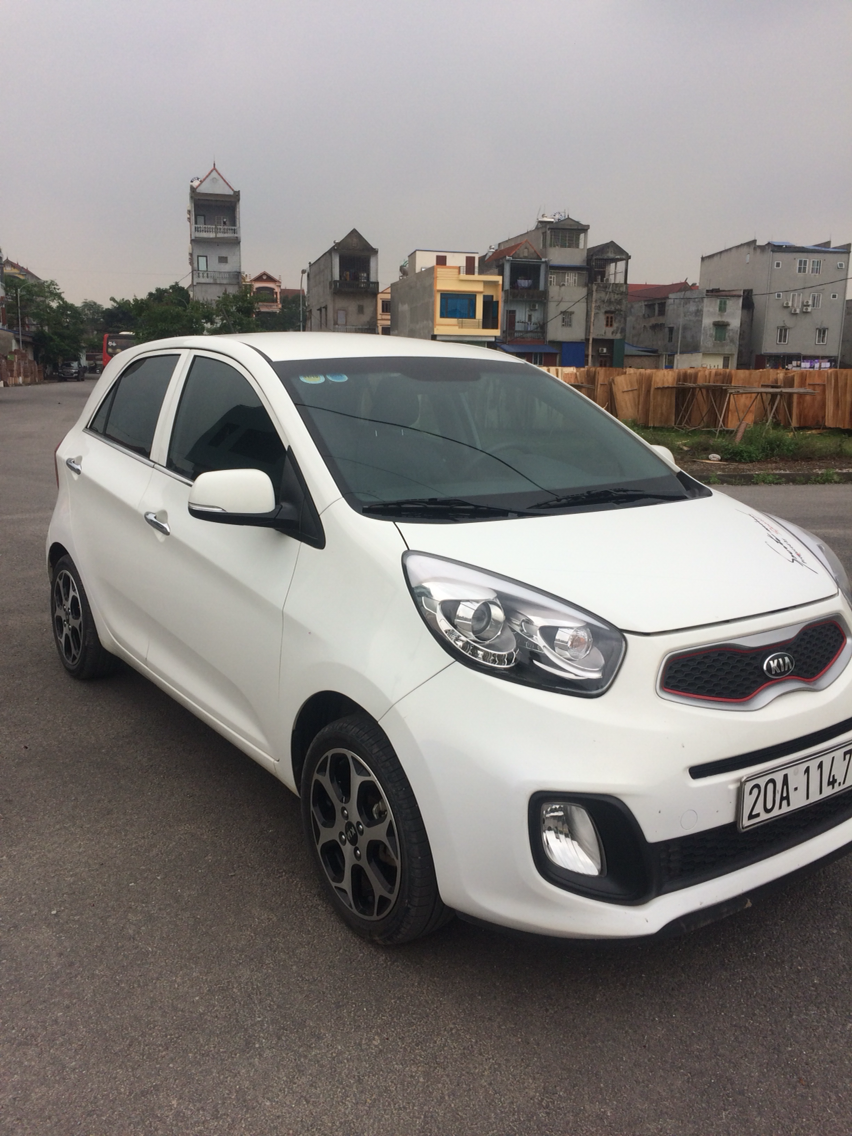 Kia Morning Si 1.25 2015 - Bán Kia Morning Si 1.25 2015, màu trắng